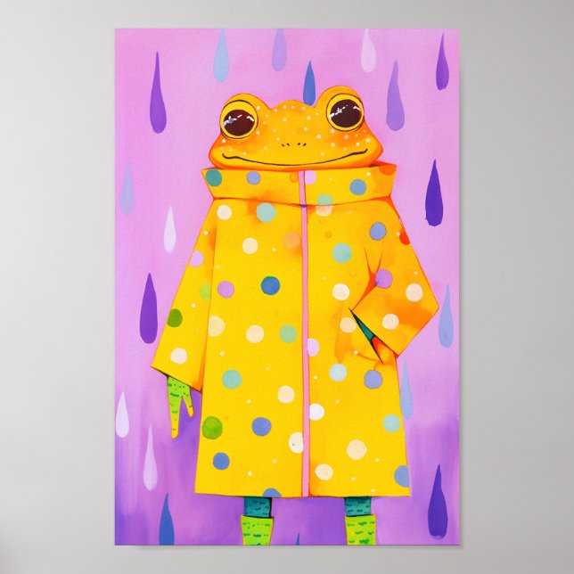 Affiche Grenouille mûre (Devant)