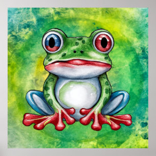 Affiche Grenouille mûre