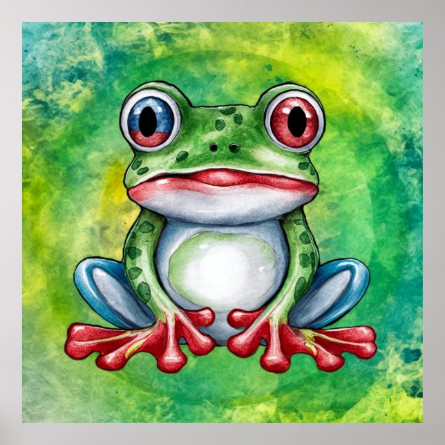 Affiche Grenouille mûre (Devant)