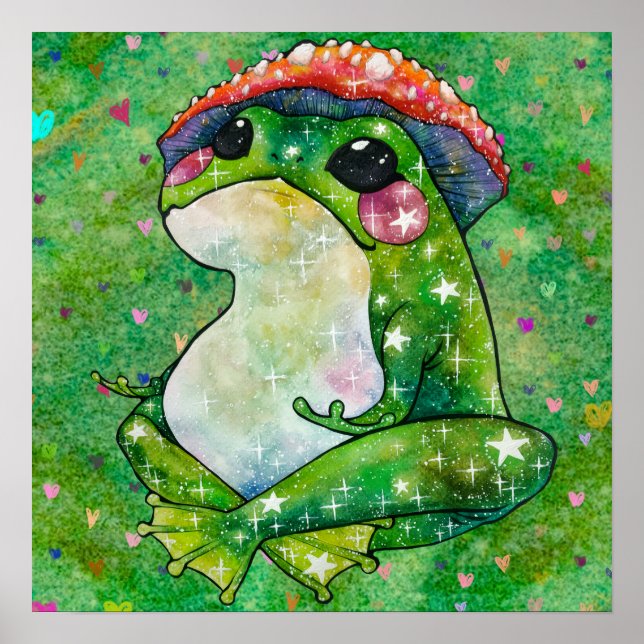 Affiche Grenouille nommée Clover (Devant)