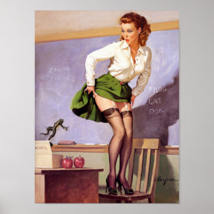 Affiche Grenouille pour l'enseignant