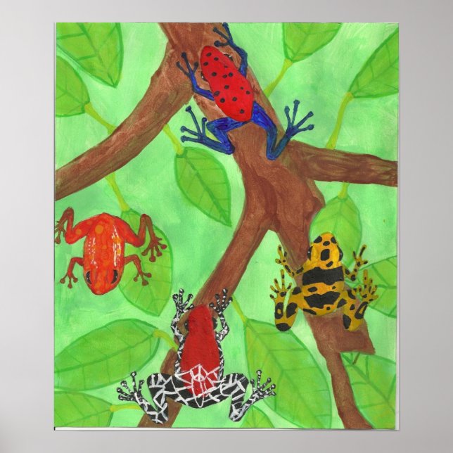 Affiche Grenouilles (Devant)