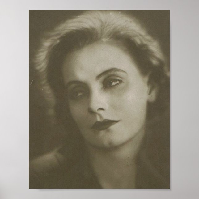 Affiche Greta Garbo The Joyless Street (Devant)