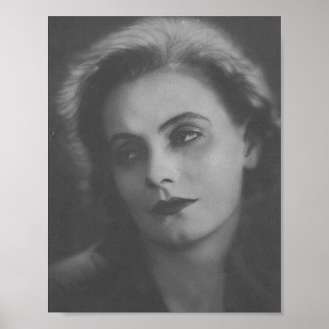 Affiche Greta Garbo The Joyless Street (Devant)