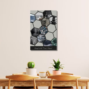 Affiche Grey Est Tout Ce Que J'Ai ! 11 Hexagon Photos Coll