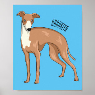 Affiche Greyhound dog