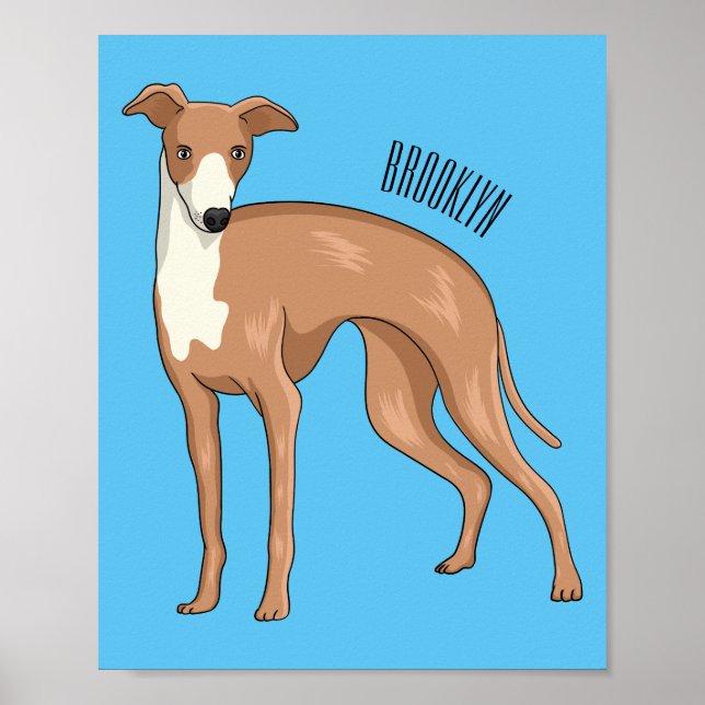 Affiche Greyhound dog (Devant)