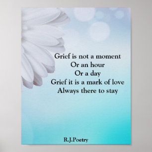 Affiche Grief Quotation print
