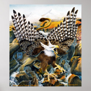 Affiche Griffin dans l'eau