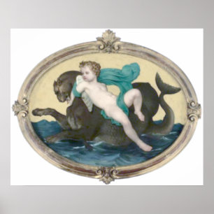 Affiche Griffon de l'ONU de Bouguereau - de Putti Sur
