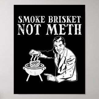 Affiche Grill Brisket Amusants Barbecue Viande Grillade Ma