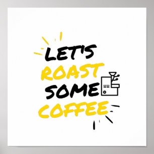 Affiche Grillades de café