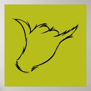 Affiche Grille   Le T-shirt de la machine moyenne