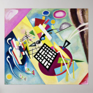 Affiche Grille noire