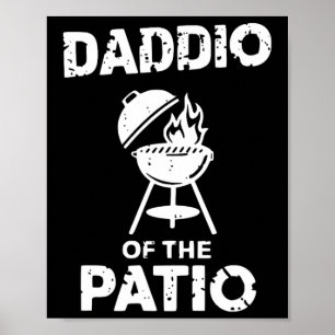 Affiche Griller Funny Papa Bbq Fumeur Fumeur Porc Grill Ma