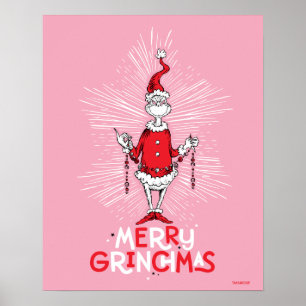 Affiche Grinch Joyeux Grinchmas