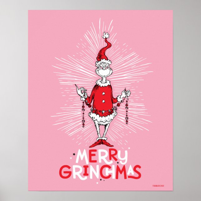 Affiche Grinch | Joyeux Grinchmas (Devant)