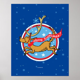 Affiche Grinch Max Joyeux Grinchmas!