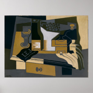 Affiche Gris - Café