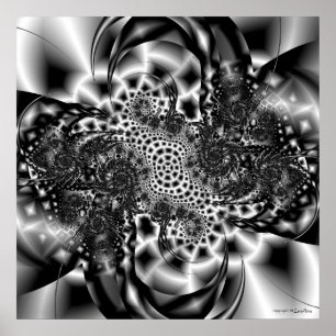 Affiche Gris complexe