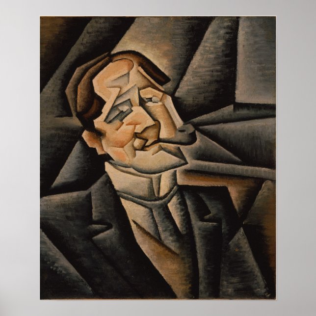 Affiche Gris - Juan Legua (Devant)