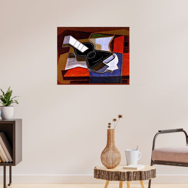 Affiche Gris - La Guitare Noire (Salon 3)