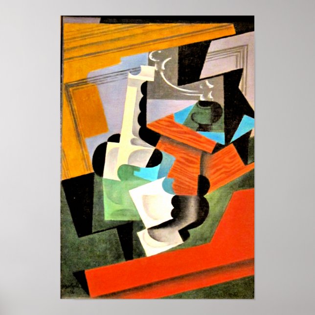 Affiche Gris - Le Café Mill (Devant)