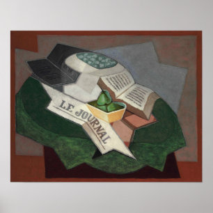 Affiche Gris - Le Tapis Vert