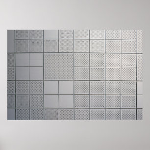 Affiche Gris numérique