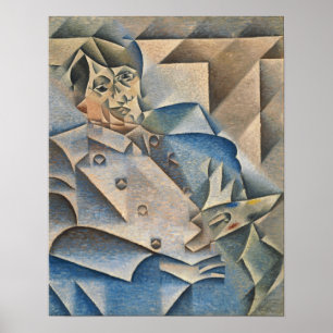 Affiche Gris - Portrait De Pablo 1912