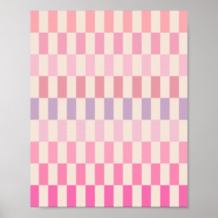 Affiche Gris rose crème 02