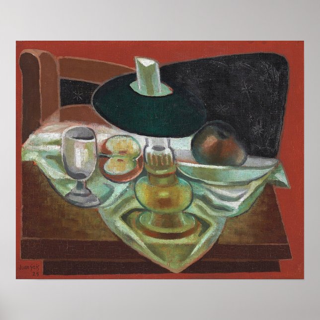 Affiche Gris - Sous La Lampe 1925 (Devant)