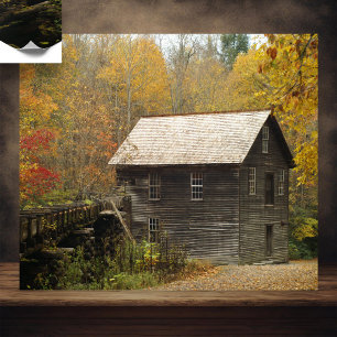 Affiche Grist Mill Smoky Mountains