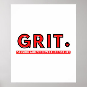 Affiche GRIT - Passion et persévérance pour la vie