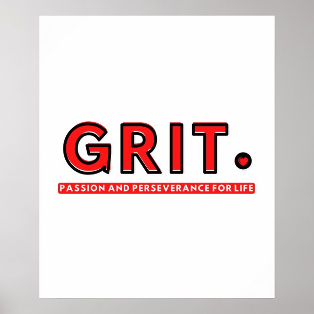 Affiche GRIT - Passion et persévérance pour la vie (Devant)