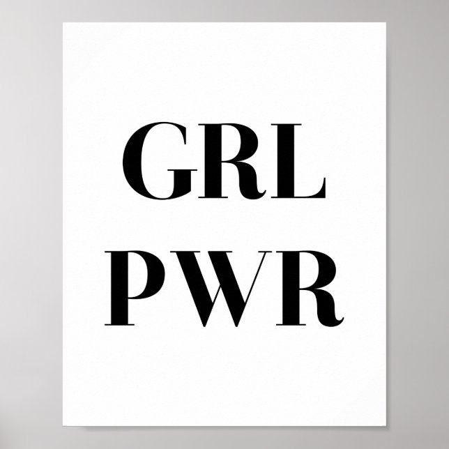 AFFICHE GRL PWR (Devant)