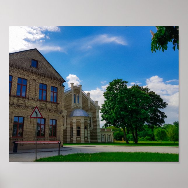 Affiche Grodno Belarus Cityscape Architecture Synagogue (Devant)