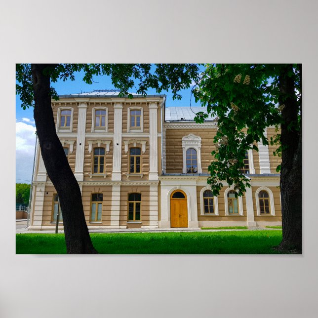 Affiche Grodno Belarus Cityscape Architecture Synagogue (Devant)