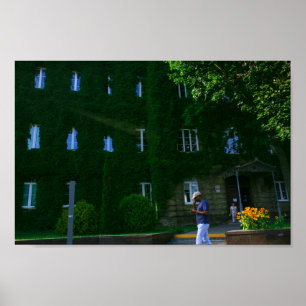 Affiche Grodno Biélorussie Université d'architecture