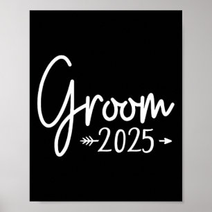Affiche Groom Est 2025 Mariage marié Fiançailles Obtention