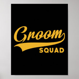 Affiche Groom Squad - Bachelor Party - Mariage