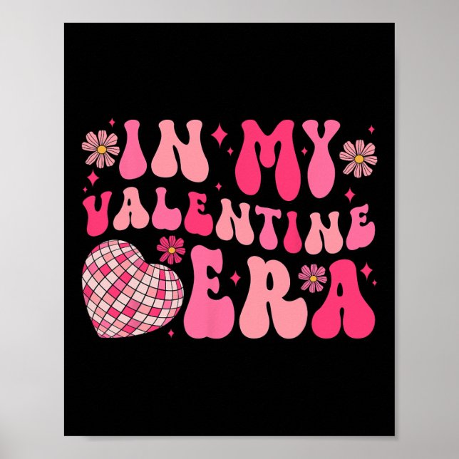 Affiche Groovy à mon époque de la Saint-Valentin Disco Byl (Devant)