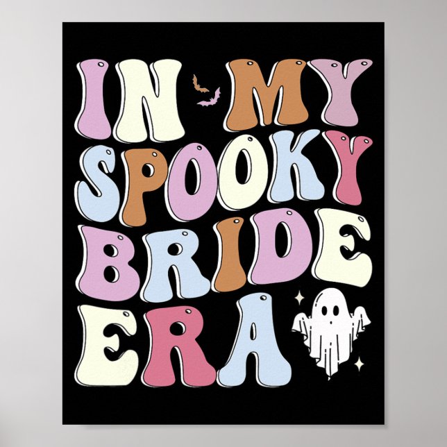 Affiche Groovy Dans Mon Ère De Mariée Squelettique  (Devant)