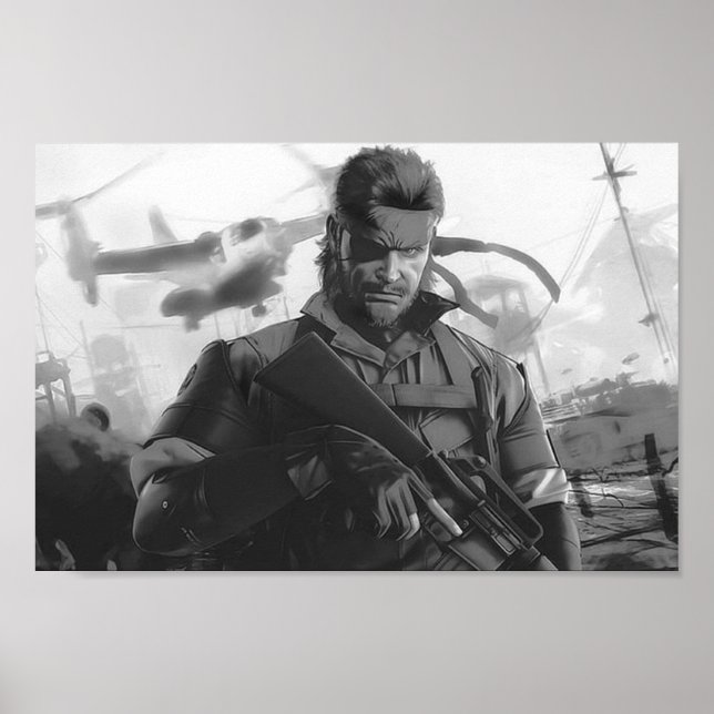 Affiche Gros Boss robuste pour engrenage métallique (Devant)