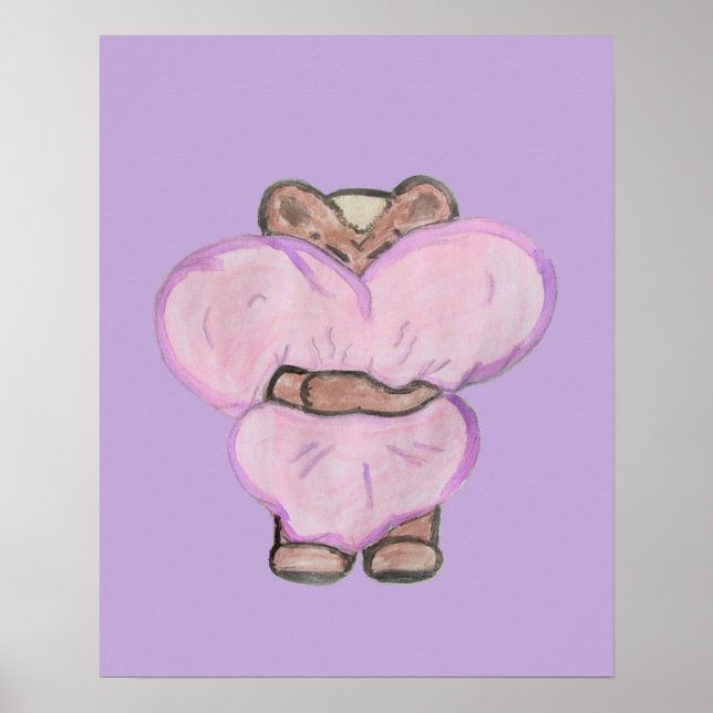 Affiche Gros câlin. (Devant)