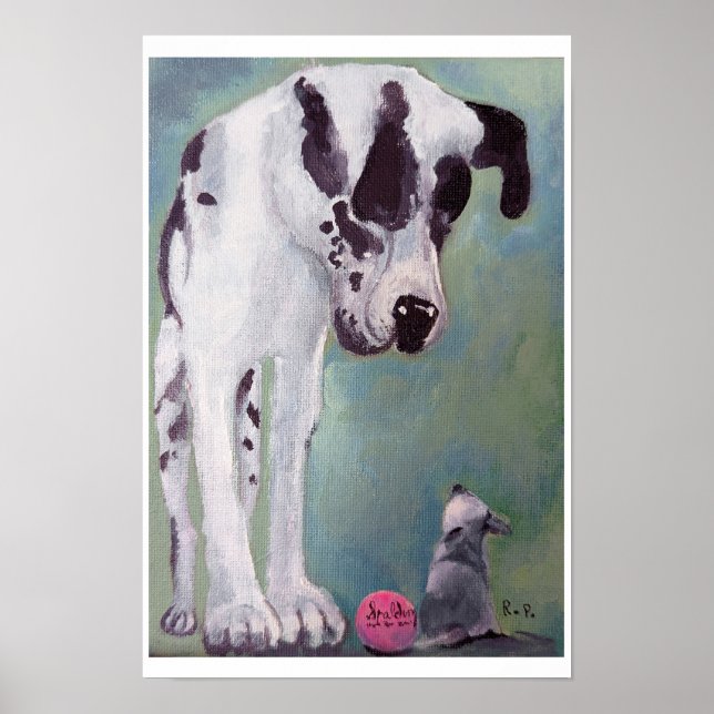 Affiche Gros Chien, Petit Chien (Devant)