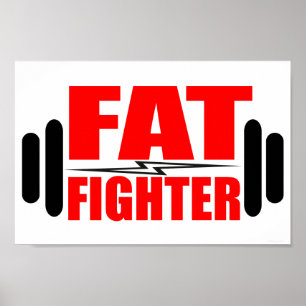 Affiche Gros combattant