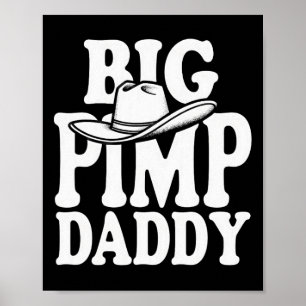 Affiche Gros Pimp Daddy Costume d'Halloween