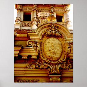 Affiche Gros plan du musée