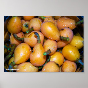 Affiche Gros plan sur le fruit de néflier
